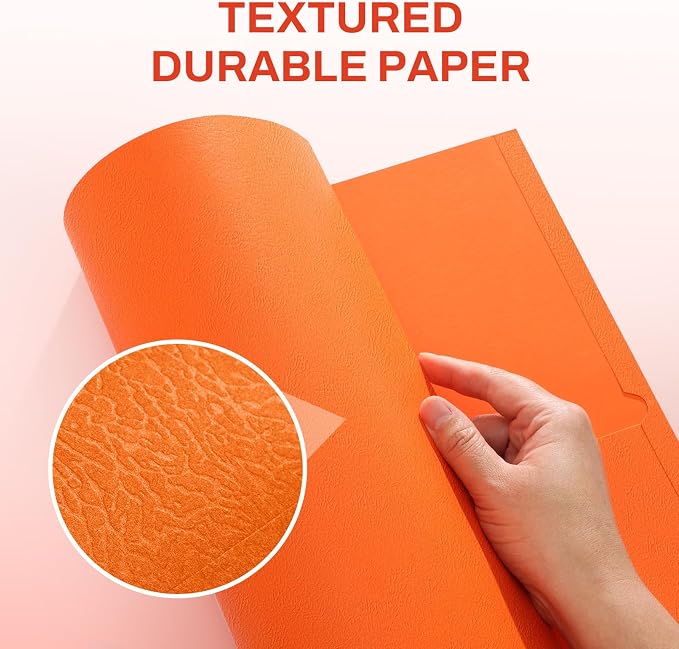 SUNEE Folders with Pockets, 2 Pocket Folders Fit Letter Size Paper, Paper File - Image 3