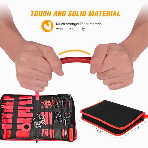 GOOACC 238Pcs Trim Removal Tool, Auto Push Pin Bumper Retainer Clip Set - Image 8