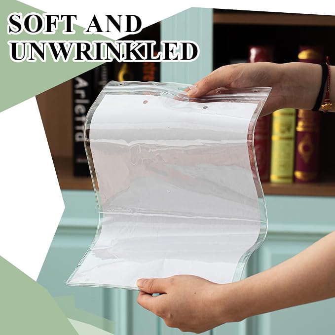 10 Pcs Heavy Duty Sheet Protector 8.5 x 11 Inch Job Ticket Holder Waterproof - Image 6