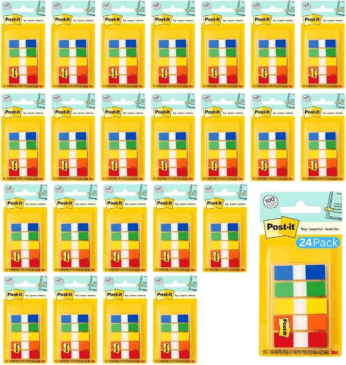 Post-it Flags in Portable Dispenser .47 in x 1.7 in by Unknown