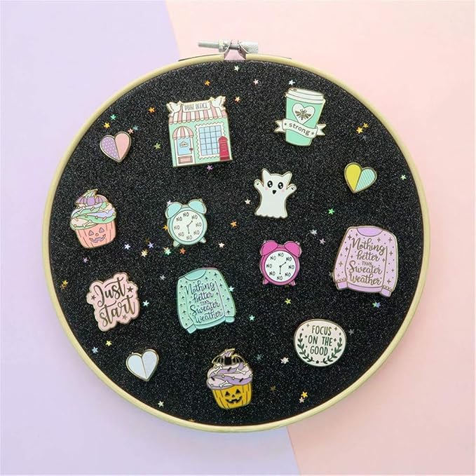 REOVE Wall Hanging Pin Collection Display Stand Enamel Pin Display Holder - Image 4