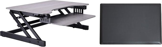 Rocelco 32" Height Adjustable Standing Desk Converter by Rocelco