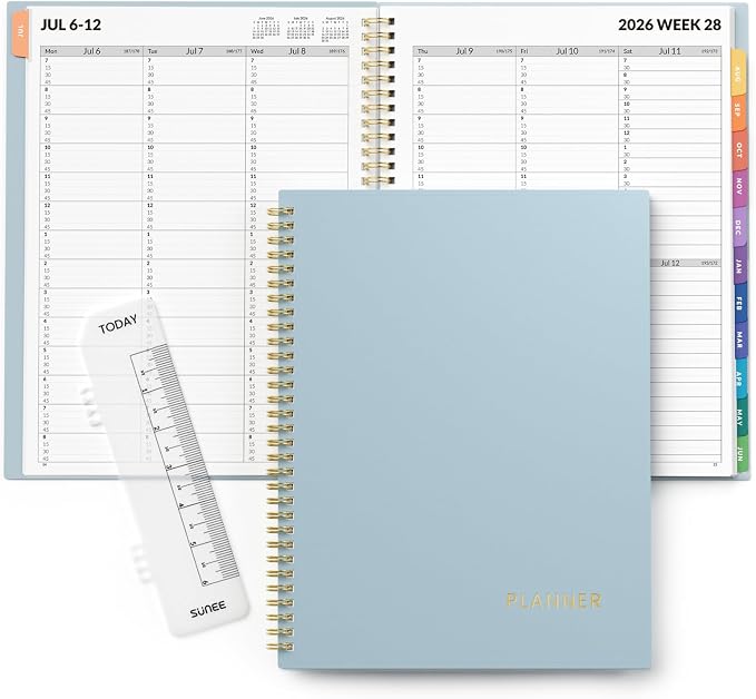 SUNEE 2026-2027 Appointment Book, Quarter-Hourly, Weekly & Monthly by SUNEE