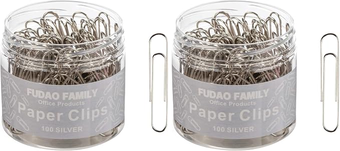 Jumbo Paper Clips, 2 Inch Paper Clip by FUDAOFAMILY