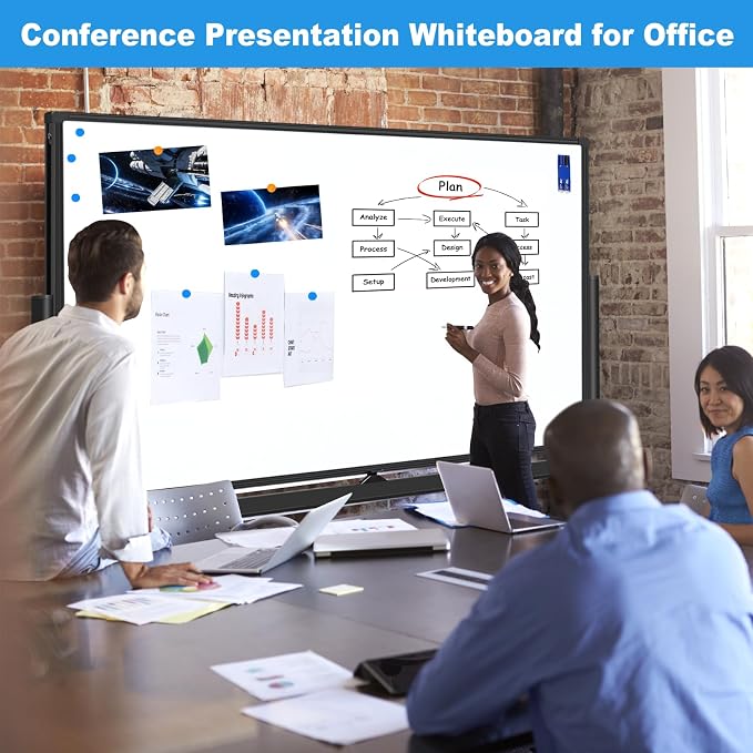 BSTPCOO Double-Sided 5' x 3' Dry Erase Board - Image 5