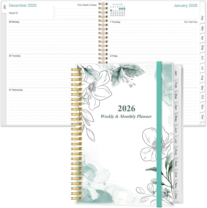2026 Planner - Planner 2026 from January 2026 to December 2026 by Heveboik