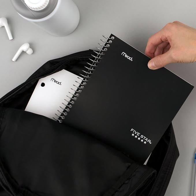 Five Star Spiral Notebook, 2 Subject, College Ruled Paper, 80 Sheets, Fights - Image 8