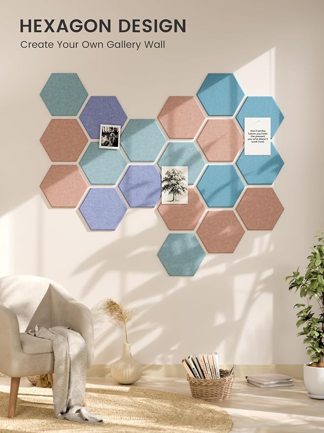 Fluxynara Hexagon Cork Board Alternative - Image 6