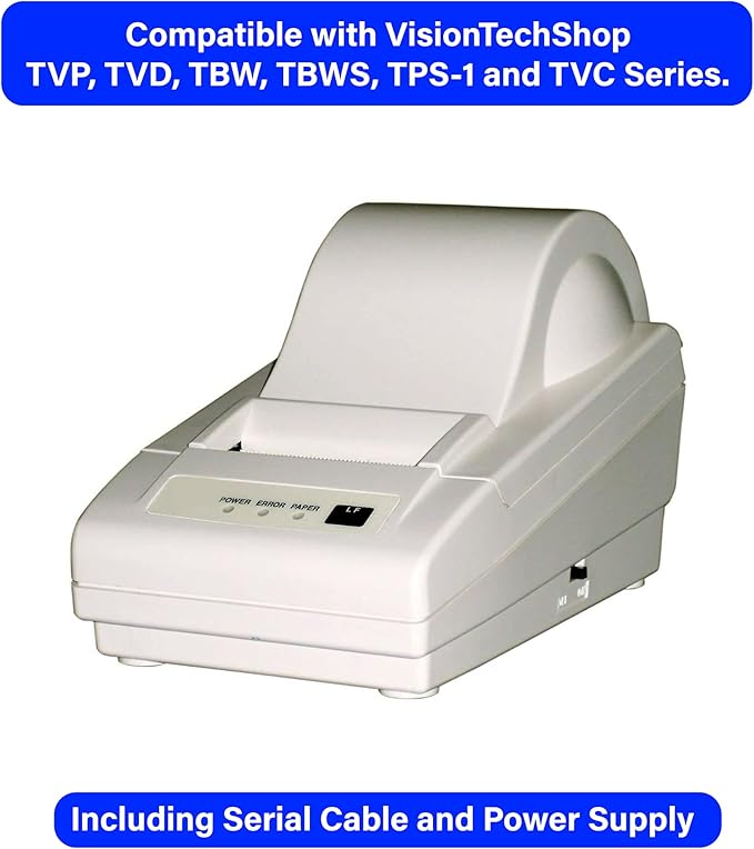 VisionTechShop DLP-50 Label Printer for VisionTechShop TVP, TVD, TBW, TBWS, TPS-1 and TVC Series-DeskLoop Office