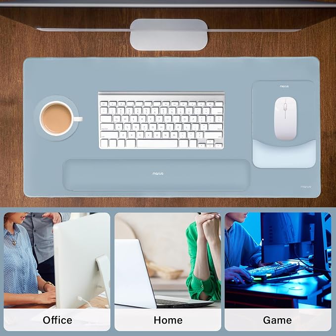 MOSISO Keyboard Mouse Pad Set, Large Gaming Mouse Pad&Rectangular Keyboard - Image 7