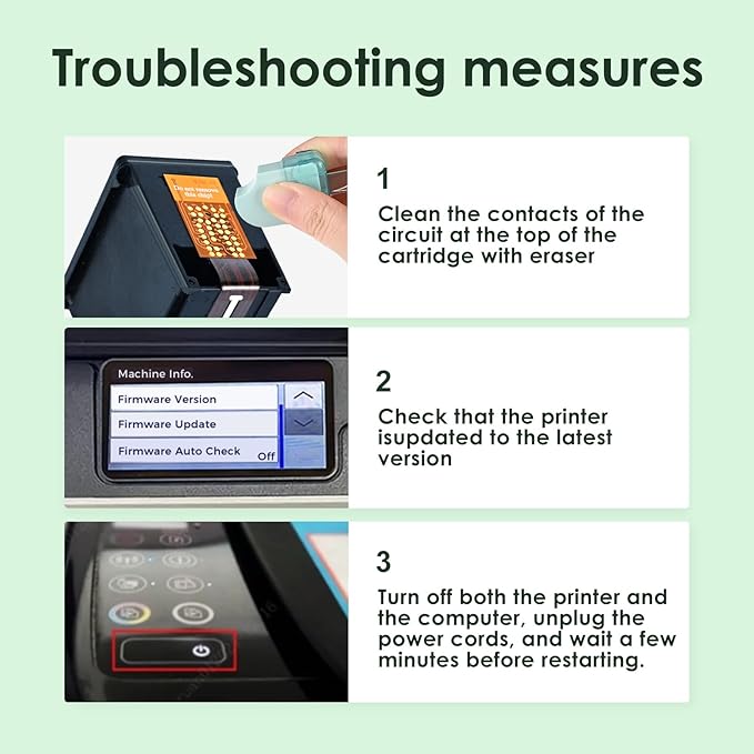 SAILNER 67XL HP Printer Ink, Replacement for HP Ink 67 for HP 67 Ink cartridges Black/Color Combo Pack, Compatible with DeskJet 2755e 2855e 2700e 4155e 2734e 2827e 4100e Envy 6055 6455e Printer 67XL-DeskLoop Office