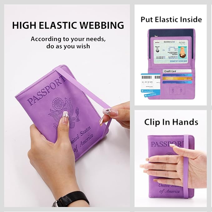 Melsbrinna RFID Passport Holder - Image 2