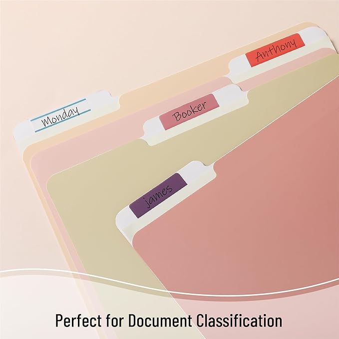 Mr. Pen- Sticky Index Tabs, 500 Pcs, 21 Sets, Colorful Sticky Tabs for Notebooks, Page Markers, Page Tabs for Binders, Page Tabs Sticky Tabs for Books, Notebook Tabs, Book Sticky Tabs for Notebooks-DeskLoop Office