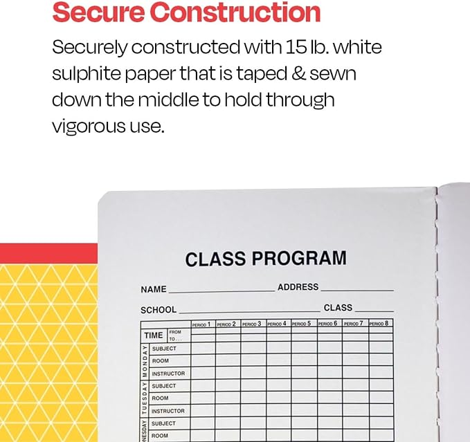 School Smart Hard Cover Composition Book, 9-3/4 x 7-1/2 Inches, 100 Sheets - Image 10