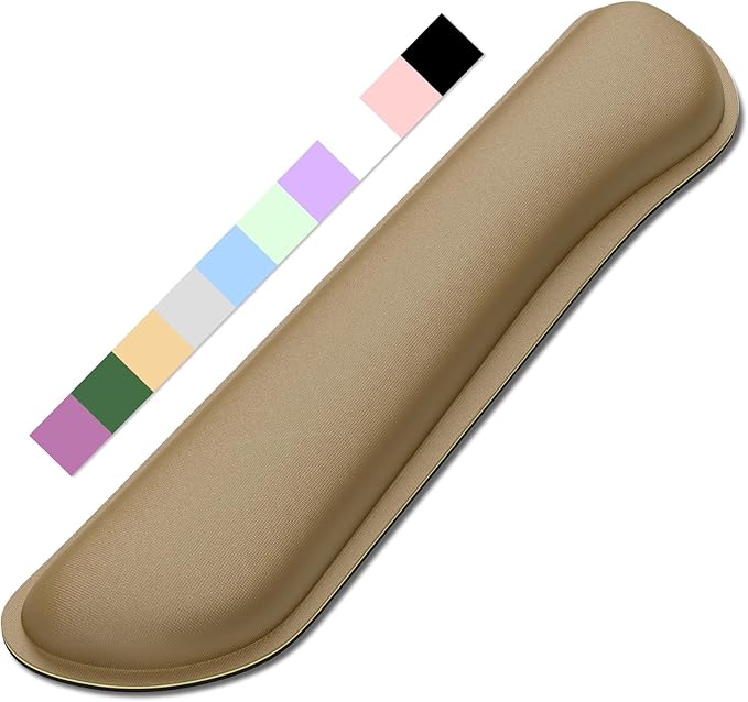 Dapesuom Enlarge Keyboard Wrist Rest, Cute Memory Foam Keyboard Wrist Cushion by Unknown