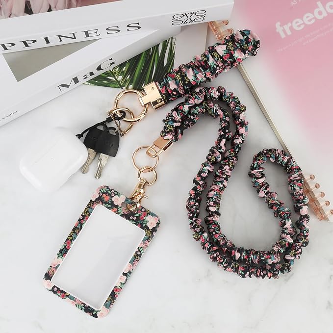 Teacher Lanyard, Scrunchie Lanyard - Image 4