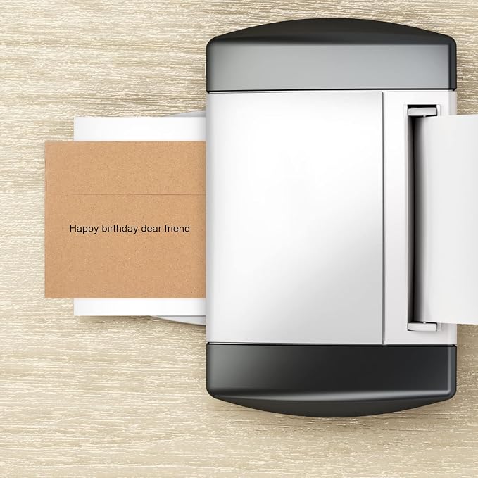 50 Pack Brown Kraft Envelopes, 5x7 Envelopes - Image 6
