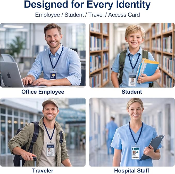 1200 Pack ID Badge Holder - Image 7
