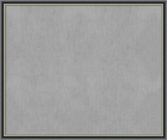 Amanti Art Black Framed Magnetic Board 43x51 Oversize Vision Board by AmantiArt