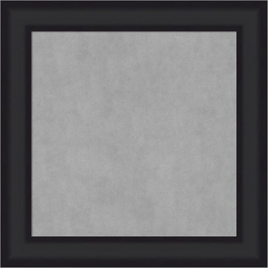 Amanti Art Black Framed Magnetic Board 15x15 X-Small Vision Board by AmantiArt