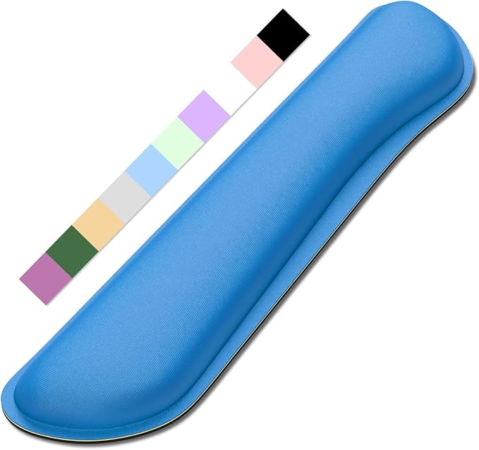 Dapesuom Enlarge Keyboard Wrist Rest, Memory Foam Keyboard Wrist Cushion by Unknown