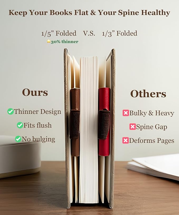 Tiizze Magnetic Leather Bookmarks - Image 3