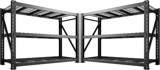 Bepatio 8250LBS Garage Shelving Heavy Duty Storage Shelves Industrial Metal by Bepatio