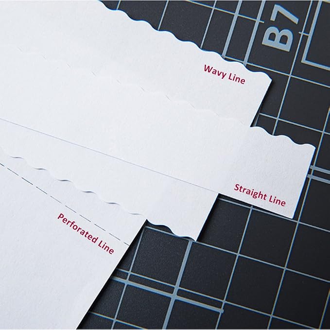 3-Way 12.6 Inch Rotary Trimmer Cutter Perforate & Scallop | A4 Size, Perforate - Image 2