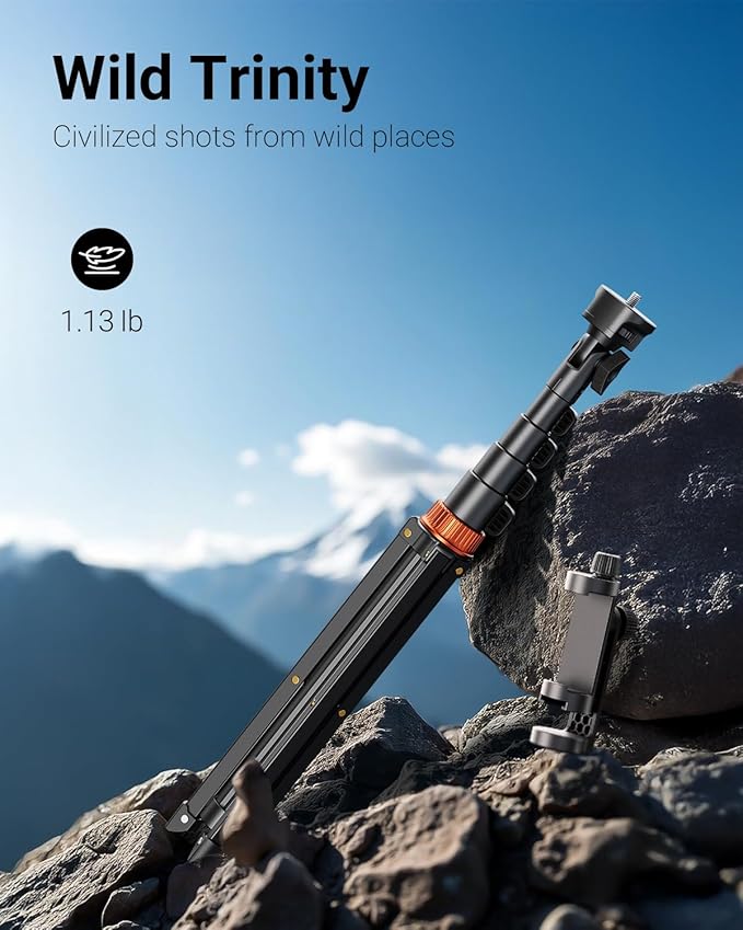 VIMOSE 66" Phone Tripod, Tripod - Image 5