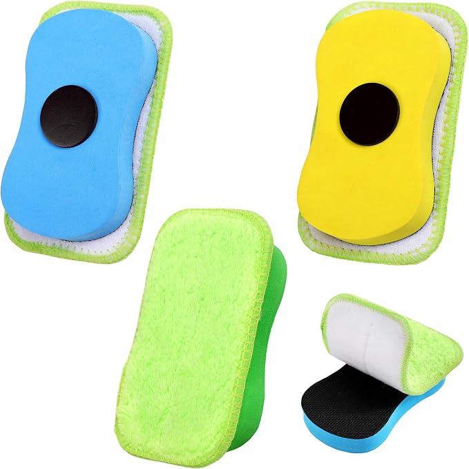 3Pc Chalkboard Eraser Washable Microfiber Cleaning Tool | OSOPOLA 3Pack by OSOPOLA