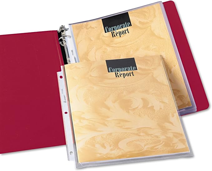 Avery 74171 Sheet Protectors, Top Load, 11-Inch x8-1/2-Inch, Diamond Clear - Image 4