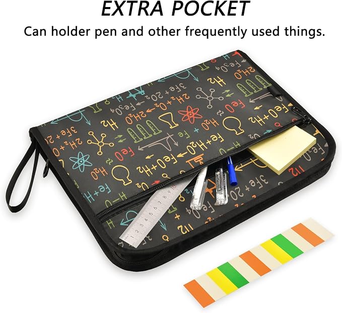 Expanding File Folder Science Chemistry Laboratory Accordion File Organizer 13 - Image 6