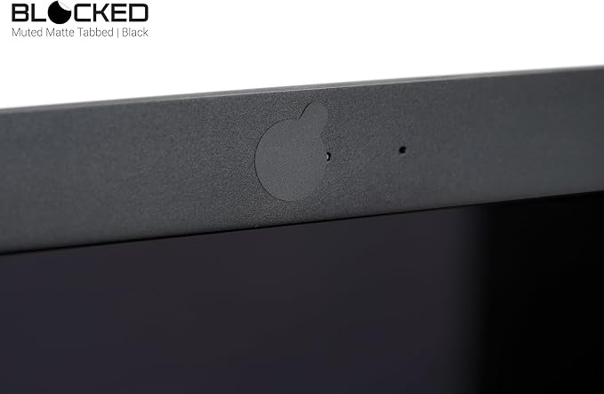 Blocked Original Vinyl Webcam Cover Stickers | Restickable & Stackable Privacy - Image 5
