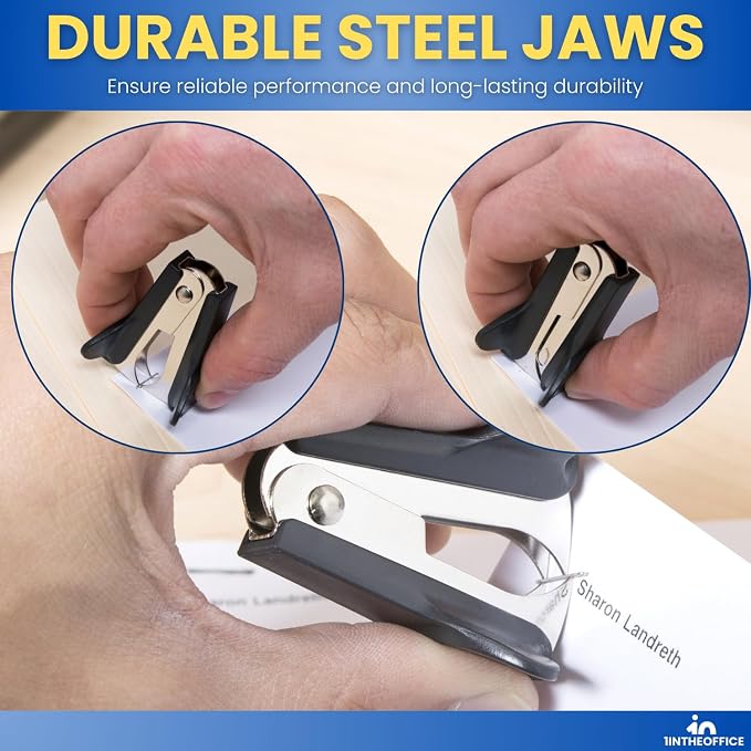 1InTheOffice Staple Remover, Claw Staple Remover, Staple Remover Tool, 6 Pack - Image 4