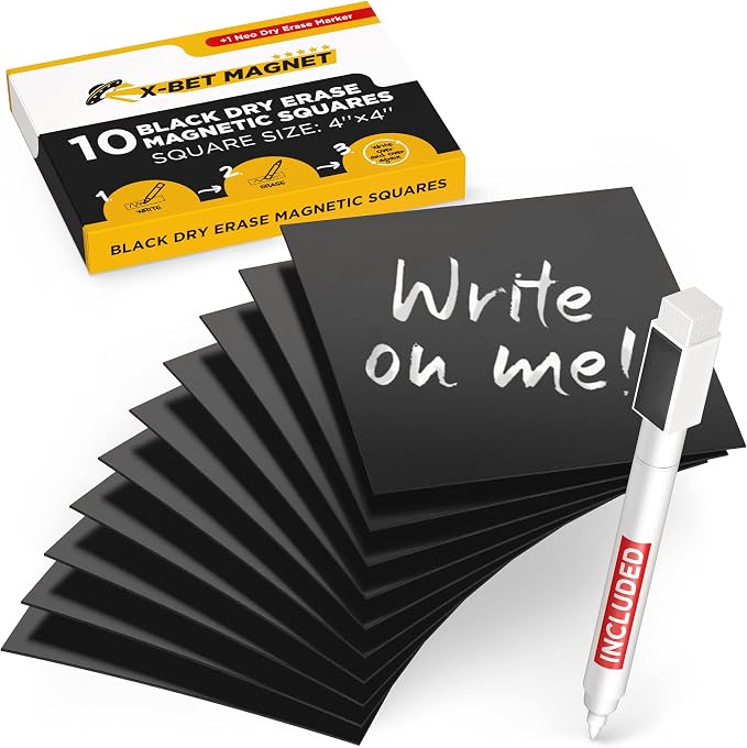 Dry Erase Magnetic Labels by X-betMAGNET