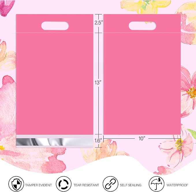 Poly Mailers 10x13 inch 25 Pcs, Upgrade Design Tamper Proof Mailers Poly Bags - Image 2