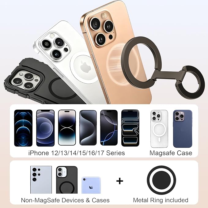 Magnetic Phone Ring for MagSafe Grip Mag Safe Accessory for iPhone - Image 6
