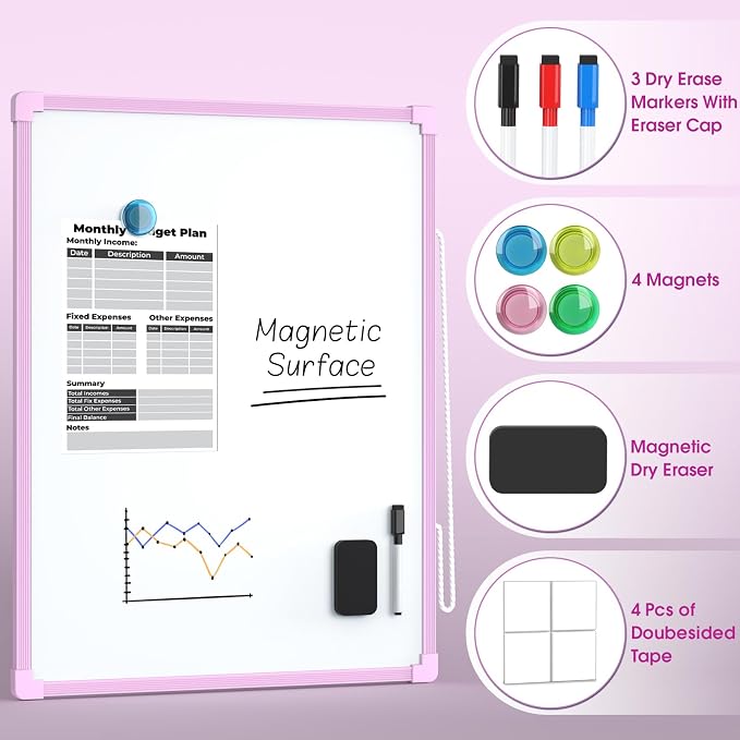 MaxGear Double-Sided Dry Erase Board - Image 2