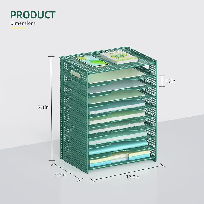 OUTWOLF 10 Tier Paper Organizer - Image 3