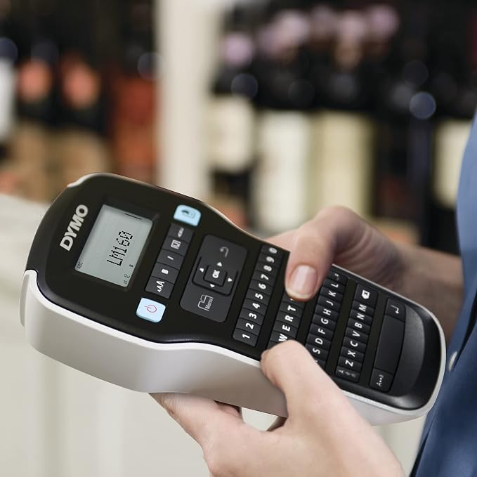DYMO Label Maker LabelManager 160 Portable Label Maker, Easy-to-Use, One-Touch - Image 6