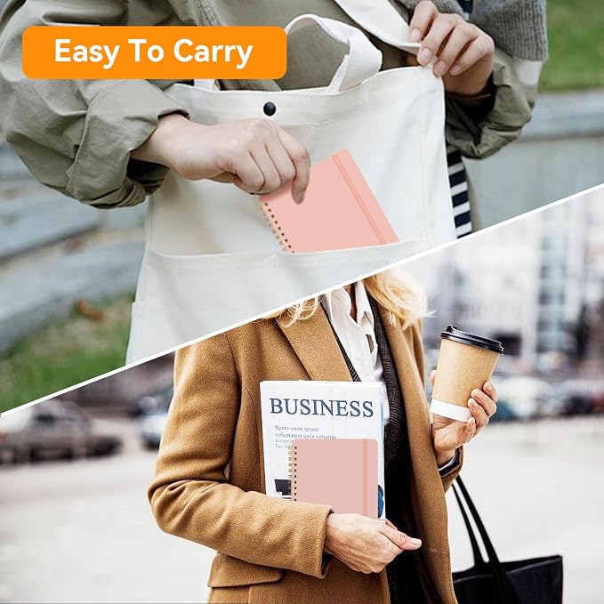 4 PCS Small Spiral Notebook 5x7, Spiral Journal Notebook, Notebooks - Image 5