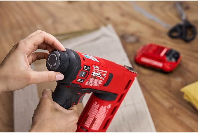 CRAFTSMAN V20 Staple Gun, 3/8 in. Wide Crown Stapler, Cordless Staple Gun - Image 6