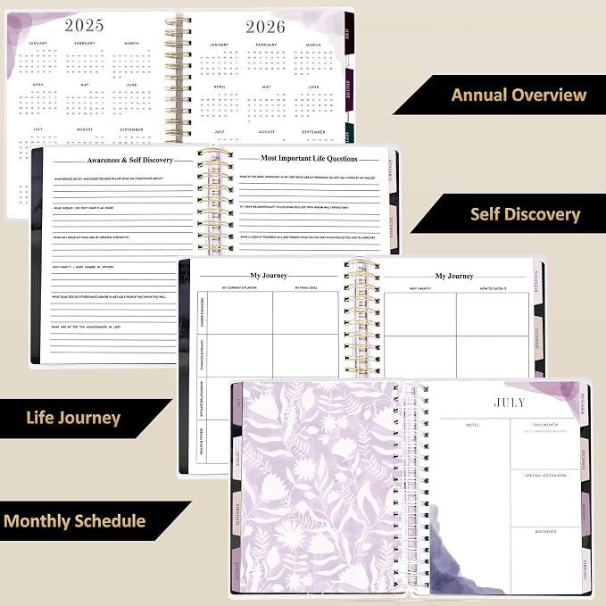 Planner 2026-2027, 18 Months Large Academic Daily Weekly Monthly Planner - Image 8