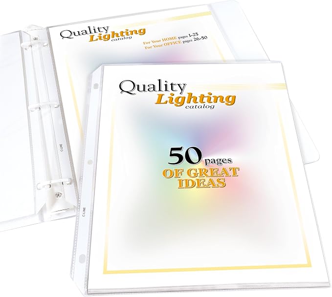 C-Line High Capacity Polypropylene Sheet Protectors, 11 x 8.5 - Image 3