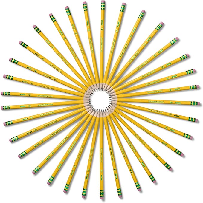 Ticonderoga Wood-Cased Pencils, Pre-Sharpened, 2 HB Soft - Image 8