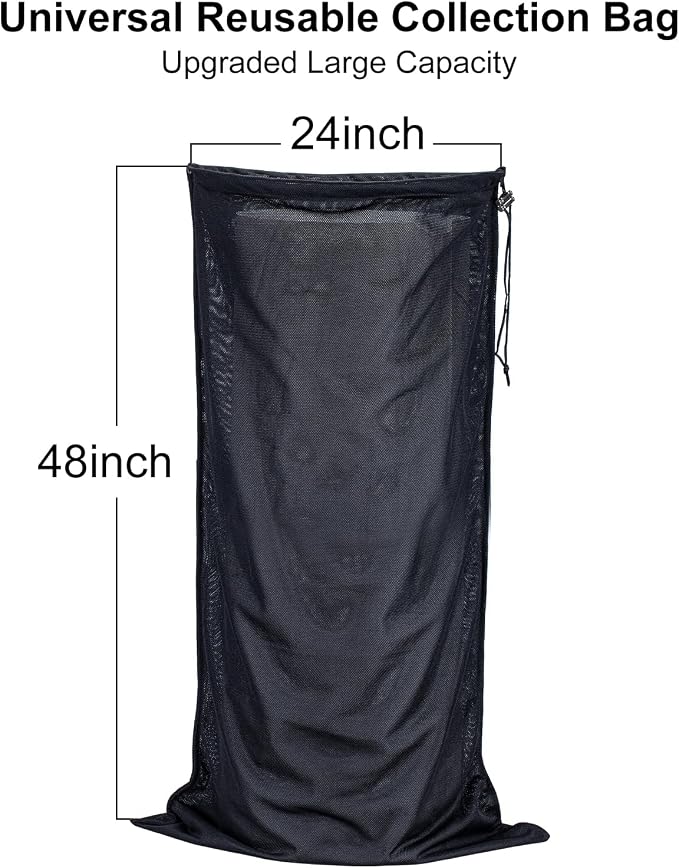 Wood Chipper Bag Collection for Craftsman Electric Shredder Mulcher, Universal - Image 2