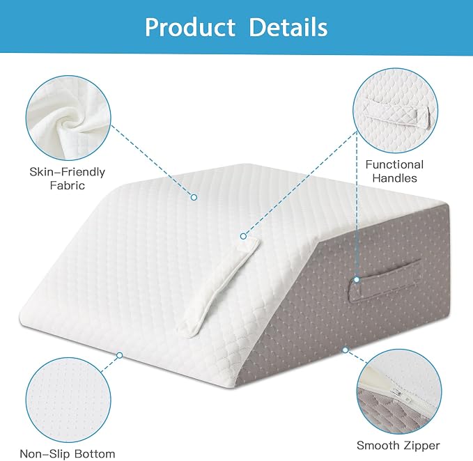 MEGCXIT Leg Pillow Elevation Blood Circulation, Leg Wedge - Image 2