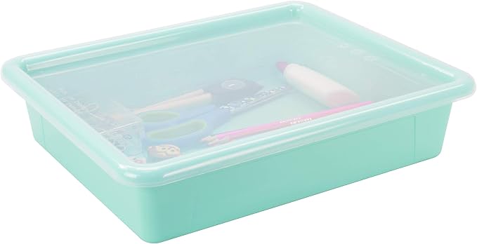 Storex Letter Size Flat Storage Tray – Organizer Bin - Image 9