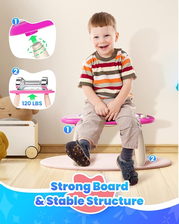 Seimome Magnetic Drawing Board, Toddler Girl Toy - Image 3