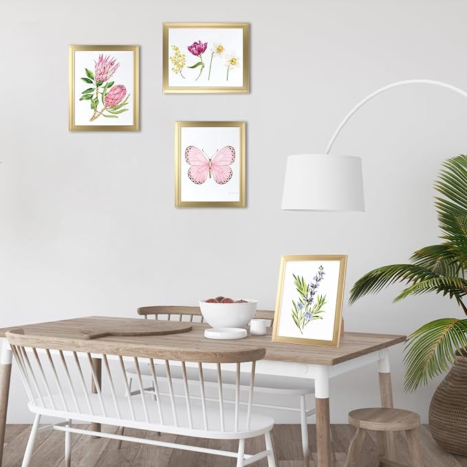 Giftgarden 8x10 Picture Frame Gold Set of 12 - Image 7